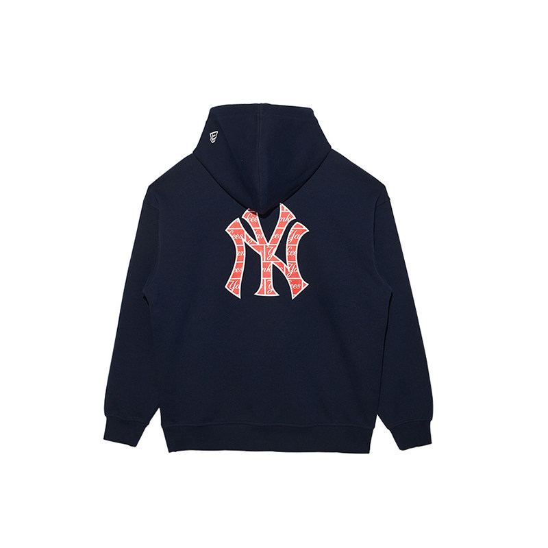 【自营】New Era纽亦华早秋新品MLB刺绣box标志NY连帽卫衣潮 - 商品 - ONEUE
