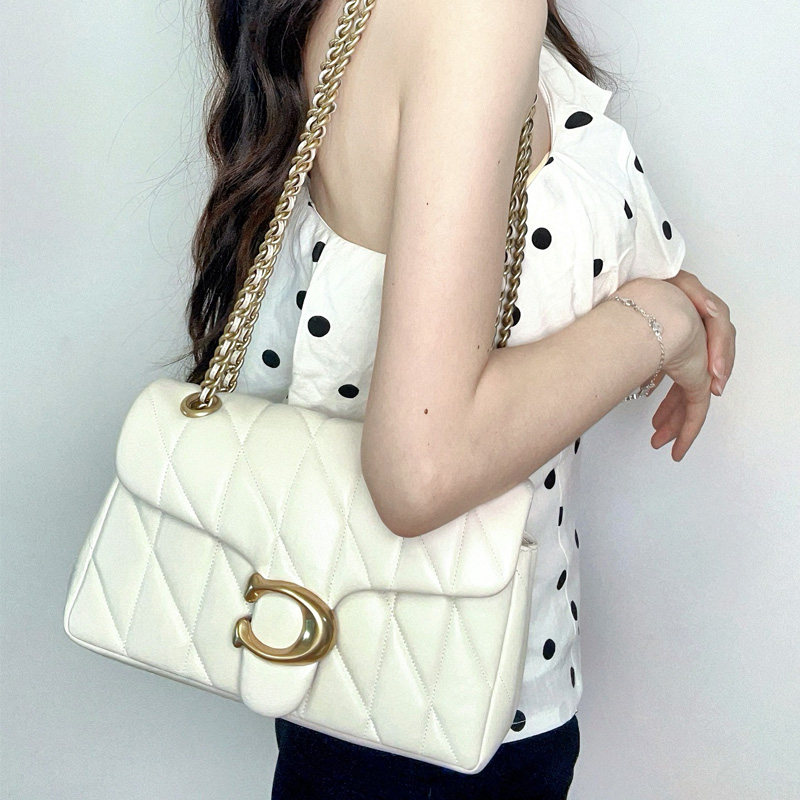 【自营】COACH/蔻驰女包Tabby20/26单肩链条包馒头包礼物送女友,淘宝优惠券,粉丝福利购,淘宝优惠卷