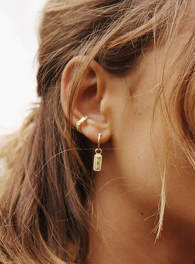 【自营】daisy beauty热浪礁石耳骨夹女S925纯银耳饰甜酷百搭小众