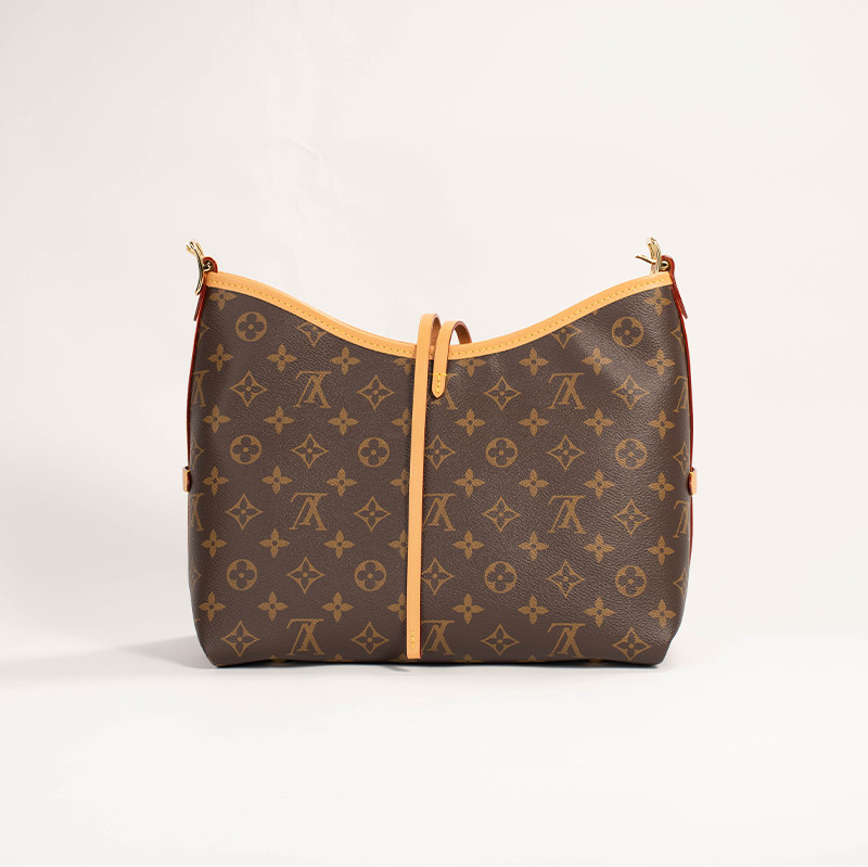 Second-hand 99 new LV Louis Vuitton CarryallPM old flower all-printed mother-in-law bag tote bag small