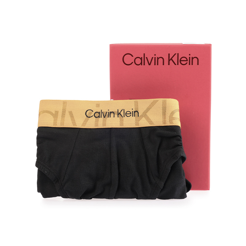 【自营】Calvin Klein/凯文克莱男士内裤CK舒适三角短裤棉质亲肤 - 图2