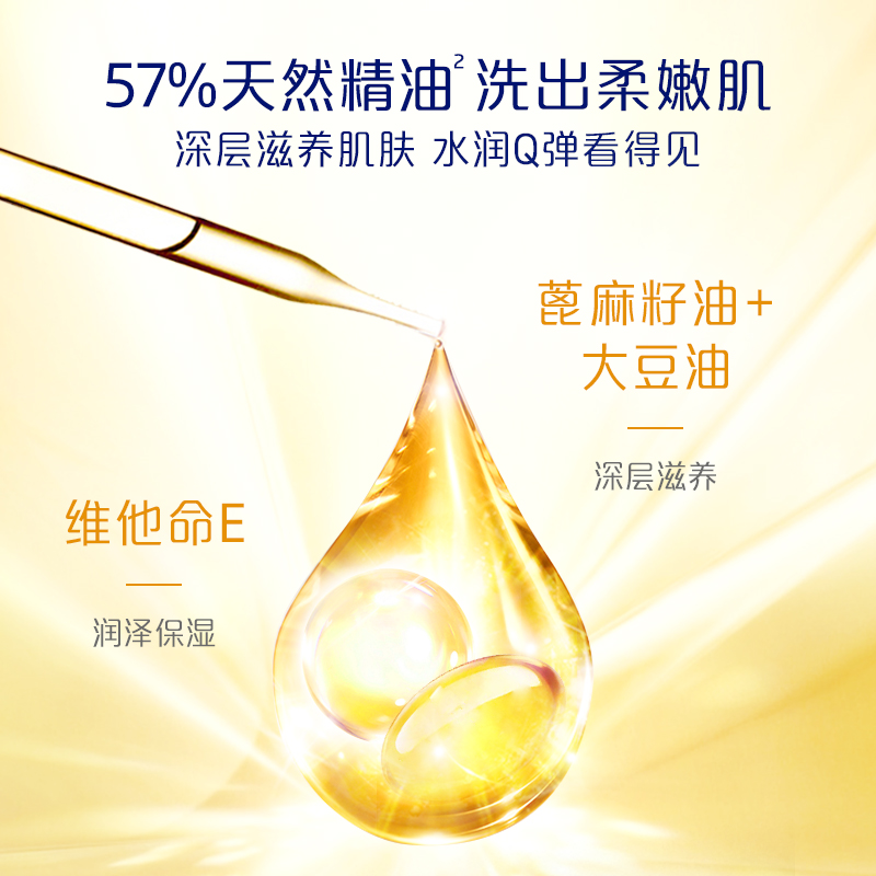 妮维雅净润养肤沐浴油沐浴露沐浴乳