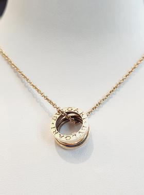 【自营】中古99新宝格丽B.zero1系列弹簧镂空项链18K金吊坠项链