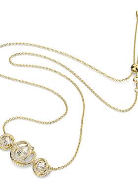 施华洛世奇螺旋水滴重塑版项链