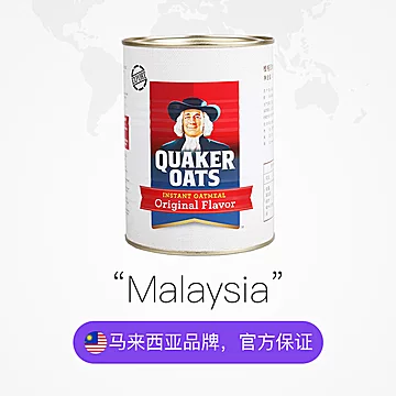 QUAKER/桂格燕麦片冲调谷物400g营养早餐[10元优惠券]-寻折猪