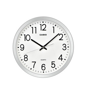 CASIO卡西欧挂钟客厅家用时钟石英钟表挂表轻奢时尚挂墙挂钟简约
