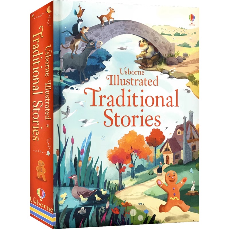 【自营】Usborne Illustrated Stories for Children 尤斯伯恩 儿童插图故事书读物 安徒生童话伊索寓言神话传说莎士比亚 英文原版 - 图2