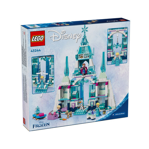 【自营】LEGO乐高 43244艾莎冰雪宫殿 拼装积木玩具 礼物 - 图3