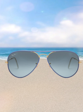 【自营】RAYBAN/雷朋男款墨镜飞行员太阳镜蛤蟆镜玻璃片ORB3025JM