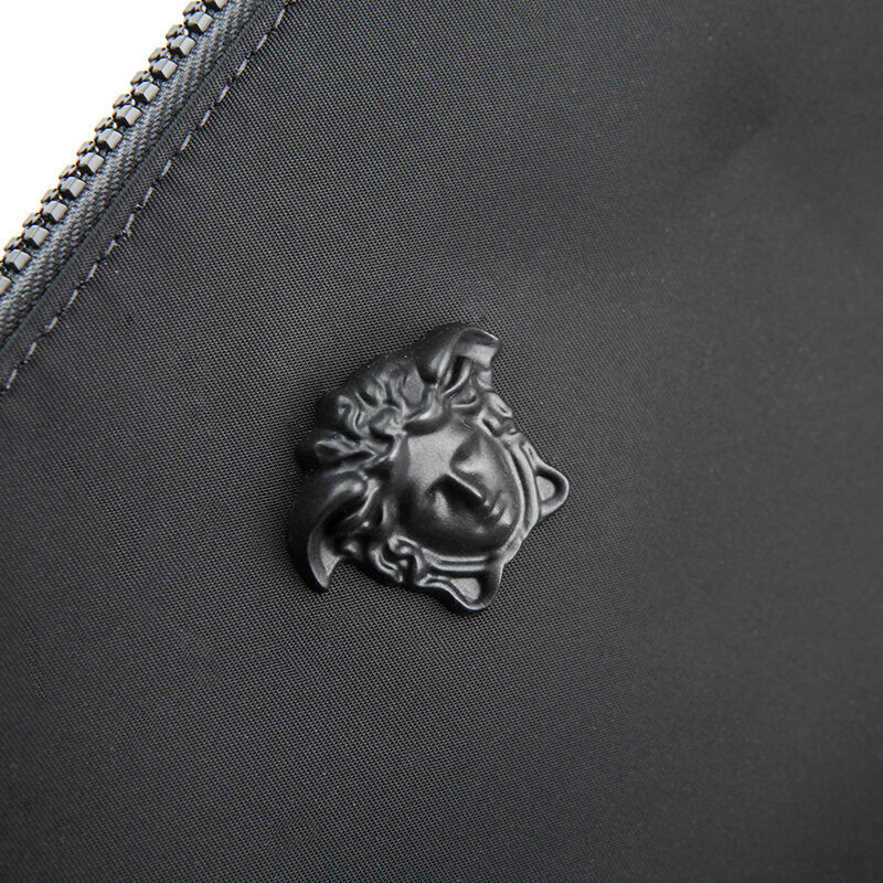 versace范思哲男士黑色尼龙手包 天猫国际时尚直营男士包袋