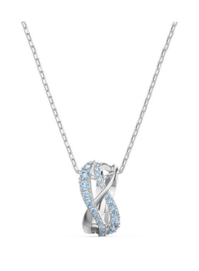 施华灵动交错周年纪念款项链