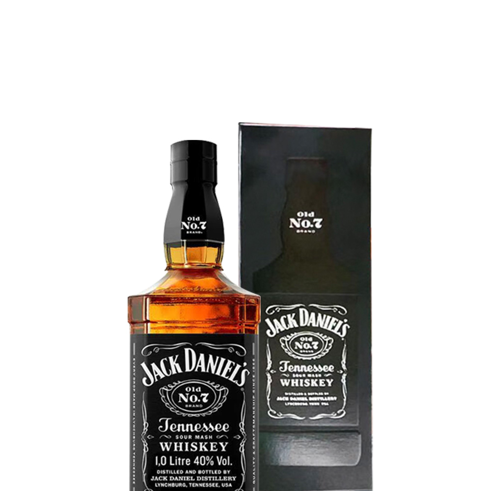 【自营】Jack Daniels/杰克丹尼美国调和型威士忌1000ml带盒跨境 - 图1