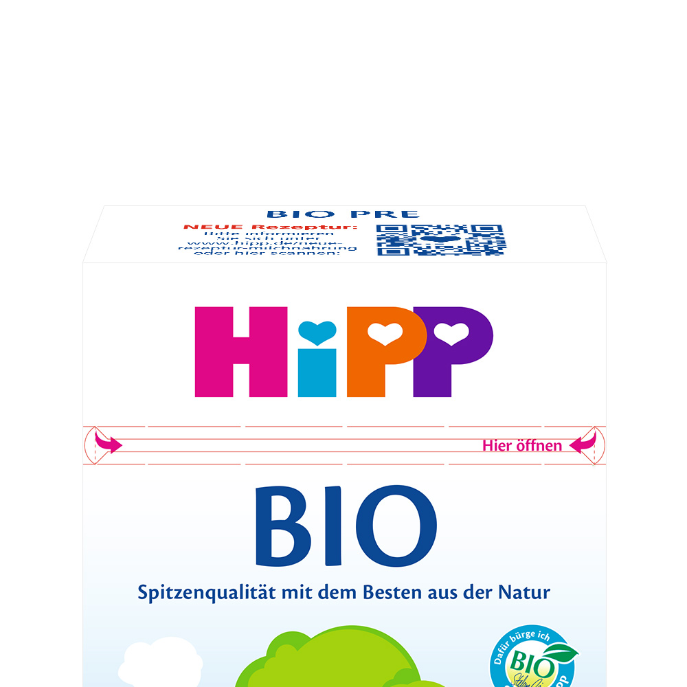 天猫国际进口超市德国喜宝HiPP有机配方奶粉pre段600g 0-6个月1