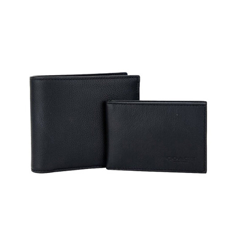 【直营】coach /蔻驰男士牛皮钱包 天猫国际时尚直营男士包袋