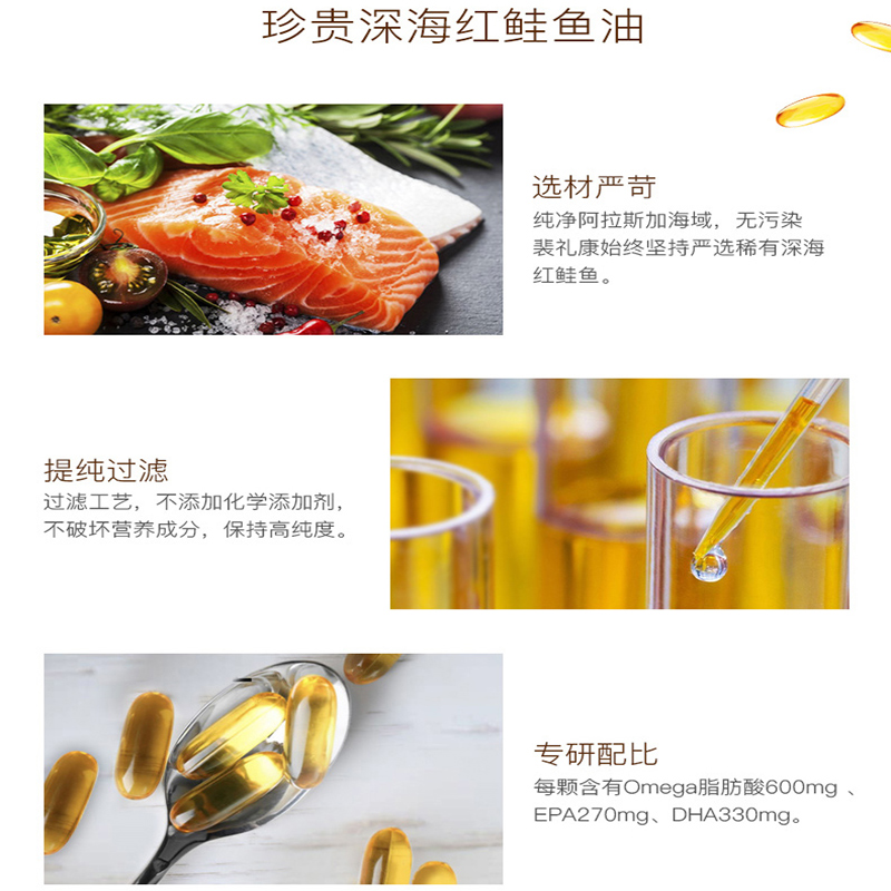 【自营】Perricone MD/裴礼康深海三文鱼油omega-3 90粒补充能量-图3