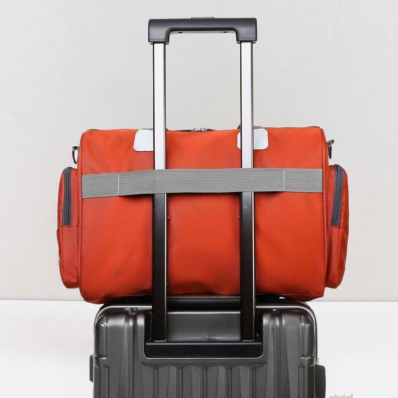 上放的包可以套放拉杆箱带上的皮箱 翼希旅行袋