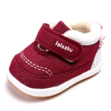 Демисезонная детская удерживающая тепло флисовая обувь для раннего возраста, мягкая подошва, 1-2 лет