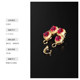 Ruohua Ruby 18K Gold Colorful Treasure Pendant