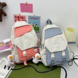 Модная японская вместительная и большая сумка, школьный рюкзак для отдыха для путешествий, в западном стиле, ткань оксфорд