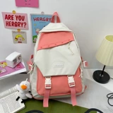 Модная японская вместительная и большая сумка, школьный рюкзак для отдыха для путешествий, в западном стиле, ткань оксфорд