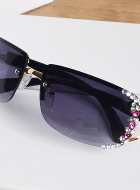 遮阳防晒方形洋气女士墨镜