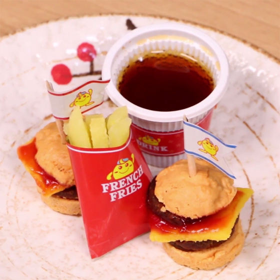 Japanese food and play complete set spree, edible mini kitchen, handmade small food, gift box for friends after eating