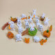 Creative 24-frame Rabbit Paradise Hole Cute Cartoon Animal Carrot House Kindergarten Blind Box Gift