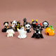 2025 Halloween Hole Blind Box Mini Resin Little Ghost Pumpkin Model Children's Small Lottery Toy
