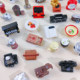 Blind bag retro nostalgic household supplies 80s and 90s radio and television furniture old antique ornaments
