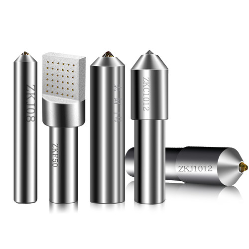 金刚笔砂轮修整器磨床砂轮整形刀尖头方头铣石笔手持金刚石修正笔 - 图3