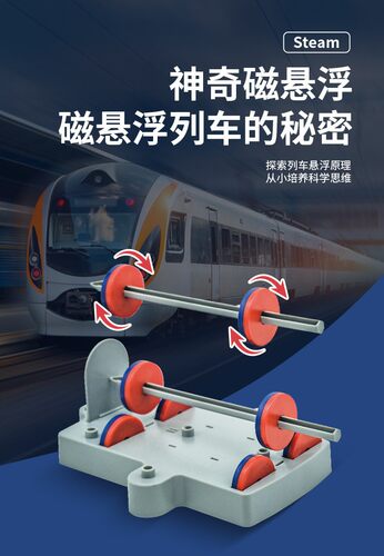 科学区区域材料益智幼儿园大班中班磁铁小实验套装磁力悬浮玩教具 - 图0