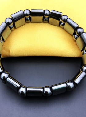 健康磁疗保健蓝色项链磁石猫眼石