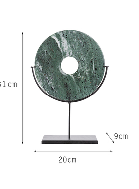 新中式风样板房售楼处转运玉璧