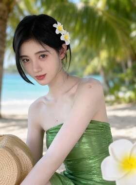 简约庄严新娘级发夹头饰