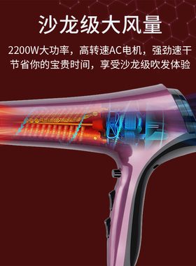 永日家用大功率护发吹风筒