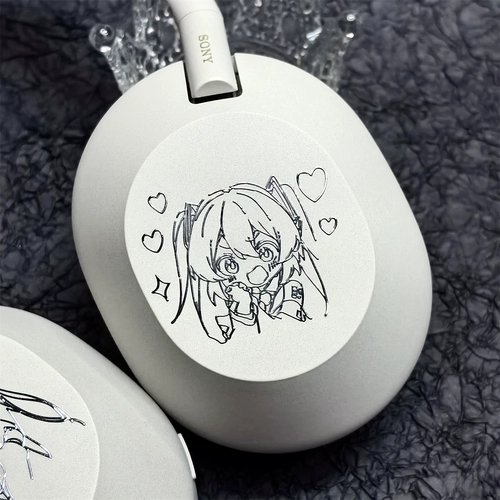 Sony, наушники, наклейка, мобильный телефон, металлический ноутбук