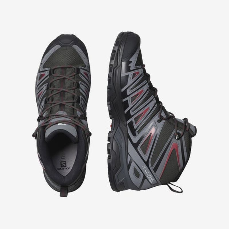 salomon萨洛蒙户外登山徒步鞋男运动防水鞋X ULTRA PIONEER MID - 图0