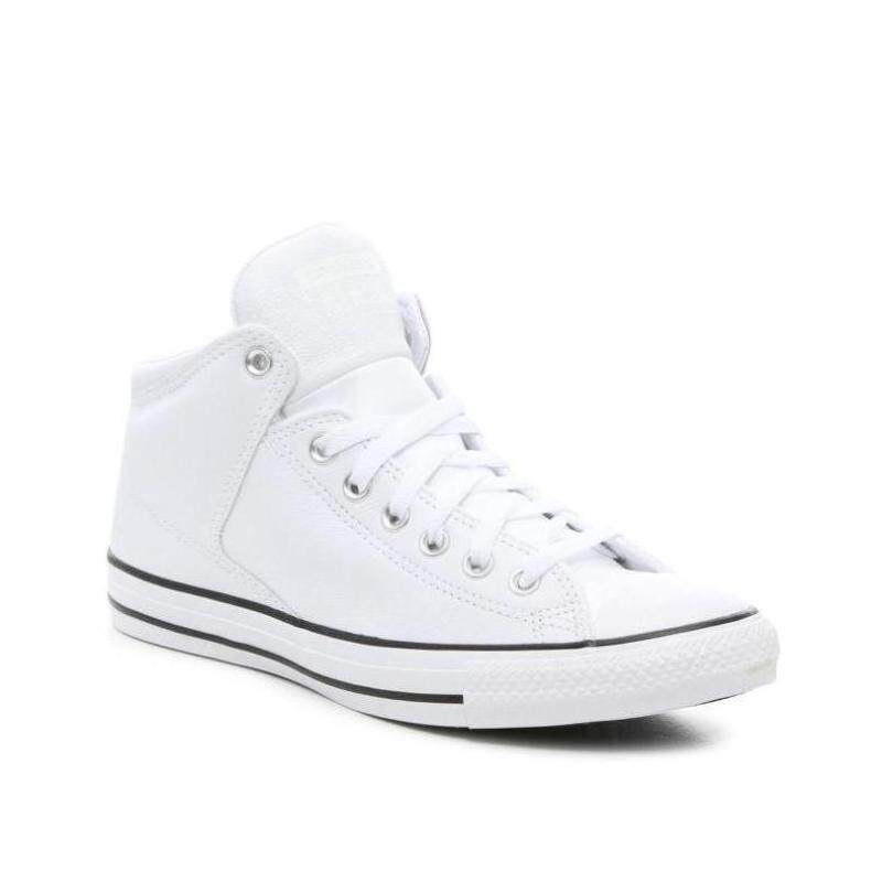 converse/匡威男帆布鞋板鞋白色高帮系带全明星运动美国直邮d0385