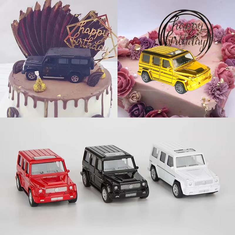 小汽车蛋糕装饰摆件儿童工程车大奔摩托车挖掘机跑车生日烘焙玩具,淘宝优惠券,粉丝福利购,淘宝优惠卷