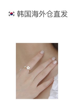 韩国直邮Rita Monica 戒指300571832 White Blossom Seed Ring