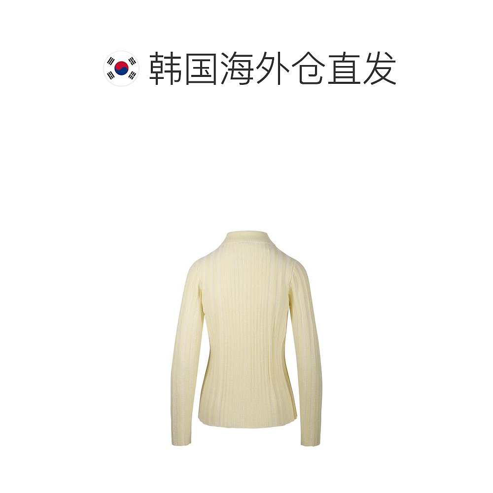 韩国直邮MAISON KITSUNE24SS衬衫女MW00205KT1104 P726 LEMONADE - 图1