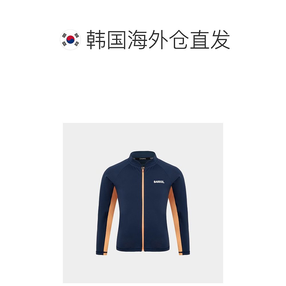 韩国直邮BARREL儿童时尚防晒服KIDS TROPICAL ZIP-UP RASH GUARD-图1