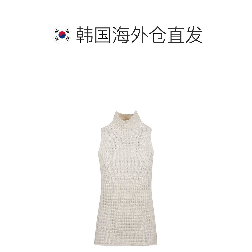 韩国直邮JIL SANDER24SS短袖T恤女J02NC0197 J15393105 CHALK - 图1