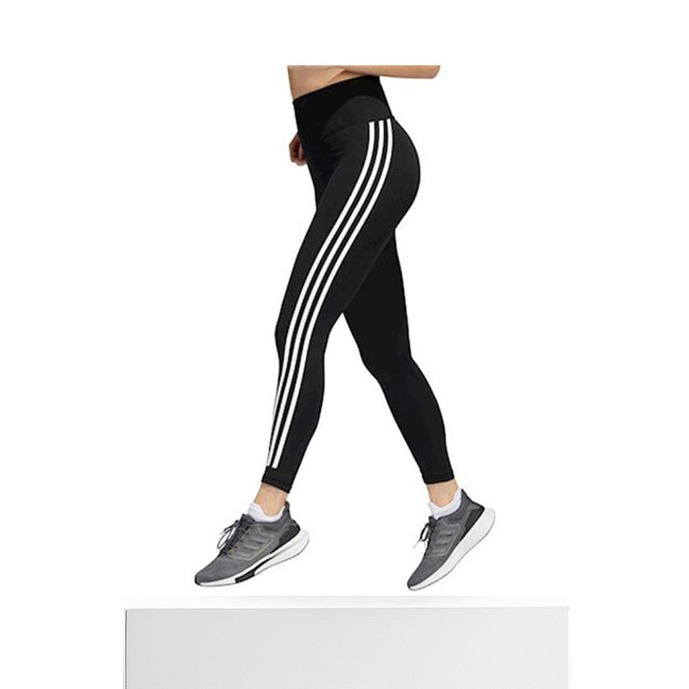 韩国直邮[Adidas] 打底裤 女士 运动服 9分 紧腿裤 (H64211) - 图3