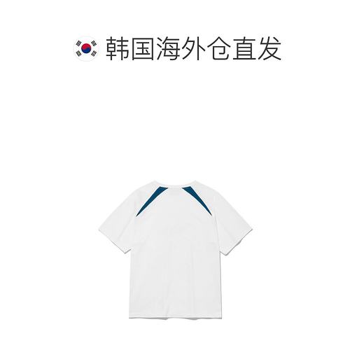 韩国直邮FILLUMINATE公用T恤FLM Logo Block T-Shirt-White-图1