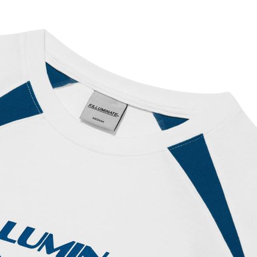 韩国直邮FILLUMINATE公用T恤FLM Logo Block T-Shirt-White-图2