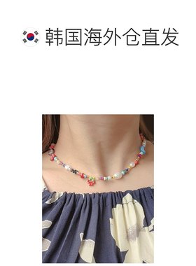 韩国直邮Rita Monica 项链303000177 Colorful Flower Bead Neckl