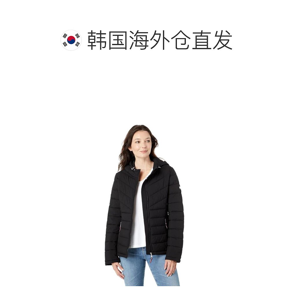 韩国直邮TommyHilfiger短外套[Tommy Hilfiger] Hooded女士外-图1