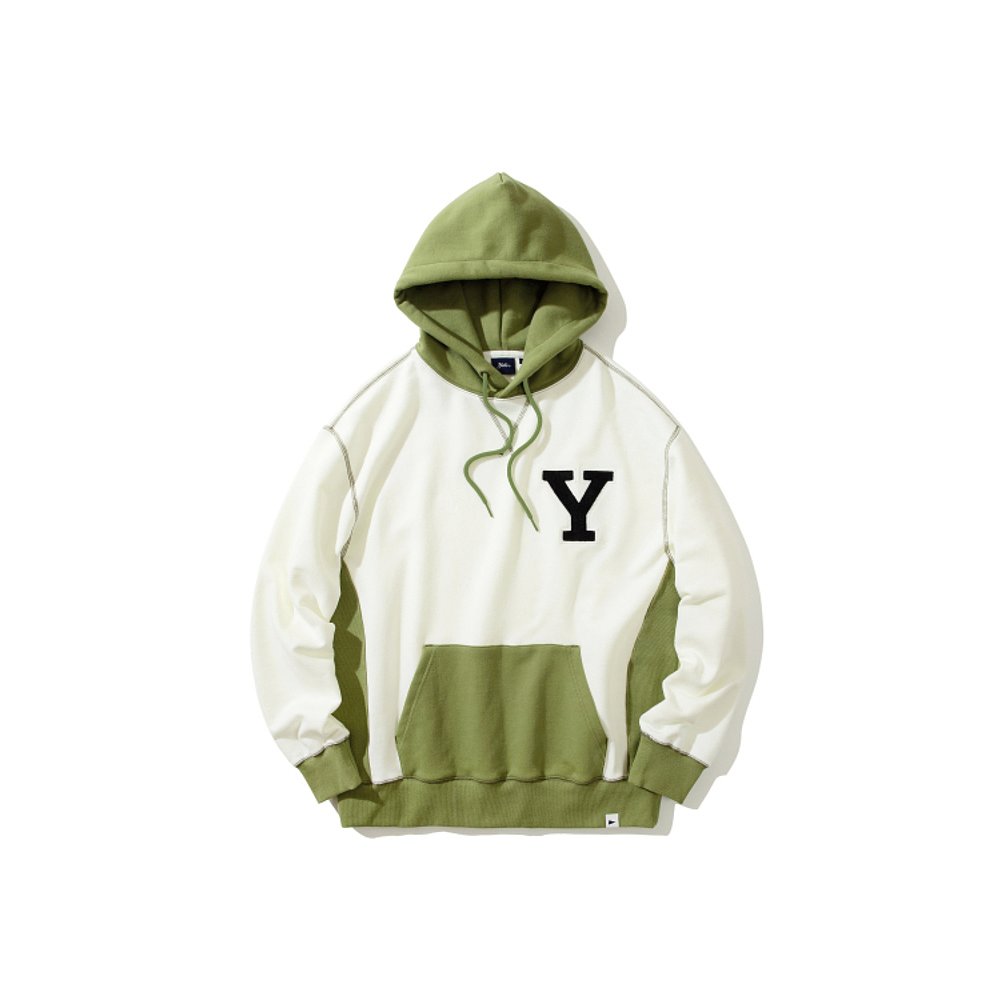 韩国直邮YALE Y SYMBOL HOODIE IVORY连帽衫YD09HD1012IV-图0