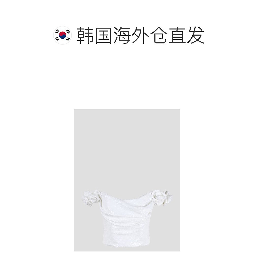 韩国直邮COSTARELLOS24SS短袖T恤女PS24 20 BIRDIE OFF WHITE - 图1